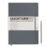 Notes Master Leuchtturm1917 Slim w kratkę antracyt 344814