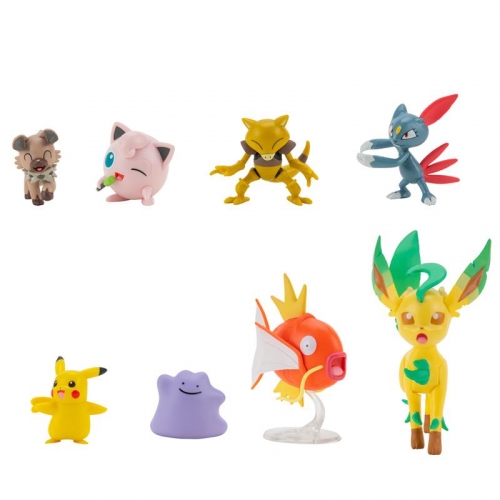 POKEMON Zestaw 8 figurek do bitwy Pokemonów S8, Figurka