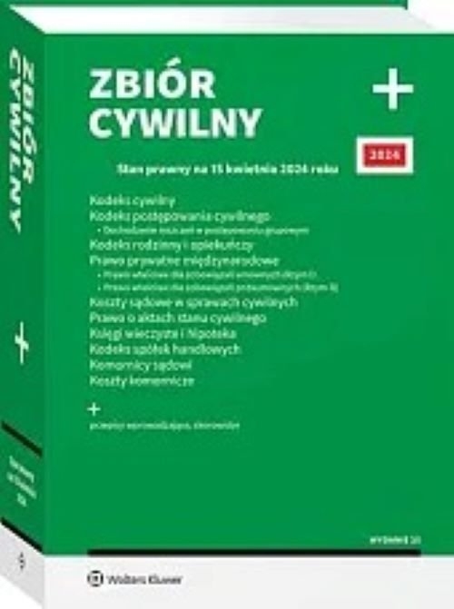 Zbiór cywilny PLUS Prawo cywilne zbiór przepisów