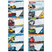 Naklejki na zeszyt Hot Wheels 25szt