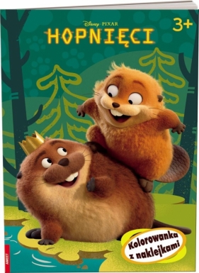 Disney Hopnięci. Kolorowanka z naklejkami - Opracowanie zbiorowe