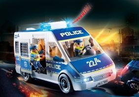 Playmobil, Transporter policyjny ze światłem i dźwiękiem (70899)