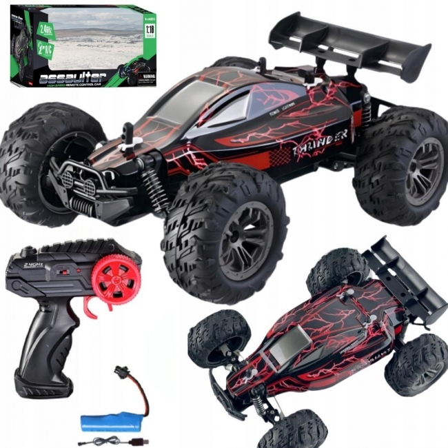 <img src='https://webimage.pl/pics/991/9/d5906302709991.jpg' style='height:440px' /> Wyścigówka zdalnie sterowana