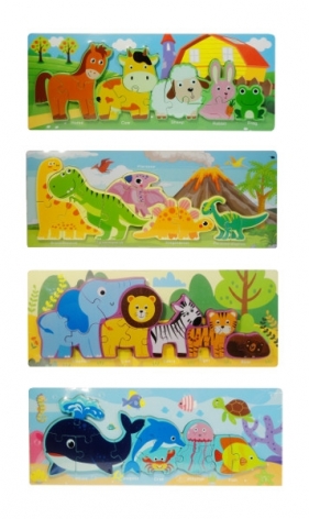 Puzzle drewniane