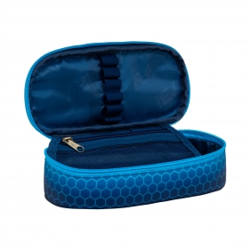 Piórnik Astrabag Hexagon Blue Ombre, AC6