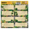 Nalepki na zeszyty Backup 8 a 78 (25szt) DERFORM
