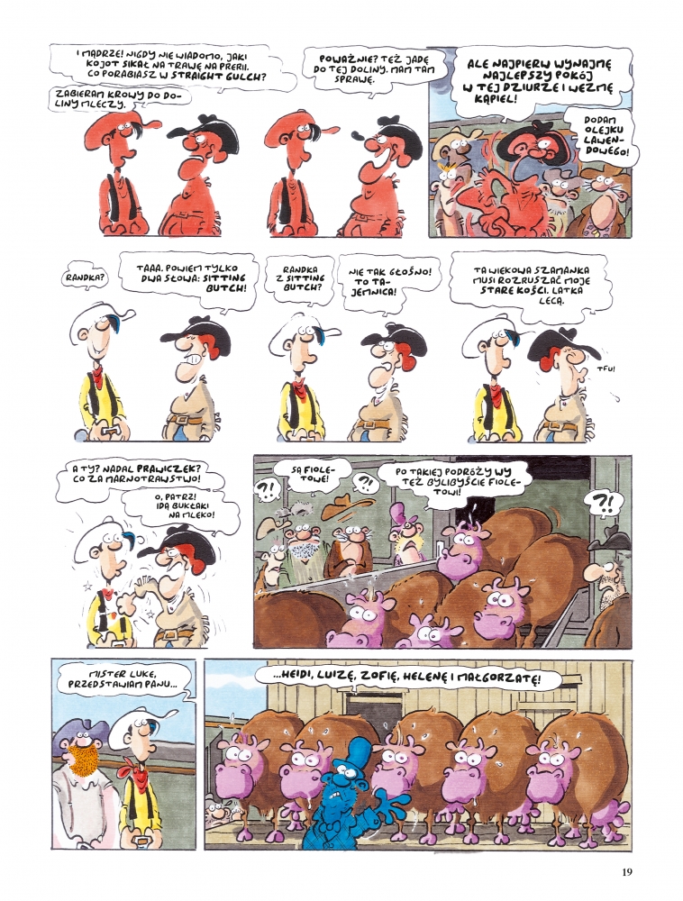 Lucky Luke. Chocoboys