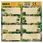 Nalepki na zeszyty Backup 8 a 78 (25szt) DERFORM