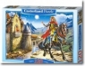 Puzzle 120 Rycerz na koniu CASTOR (12992)