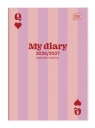 Kalendarz szkolny zeszytowy B6 48 - Pink Card