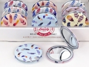 Lusterko Adar prostokątne - flamingi display 12szt (494992)
