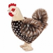 Maskotka Zoo Kura ciemnobrązowa 36 cm