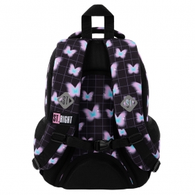 Plecak 3-komorowy St.Right BP-26 - Pastel Butterfly