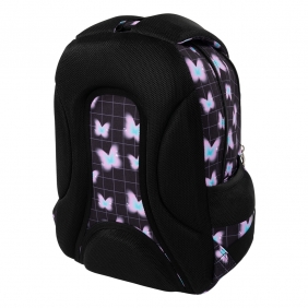 Plecak 3-komorowy St.Right BP-26 - Pastel Butterfly