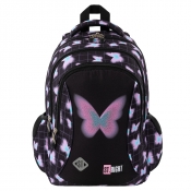 Plecak 3-komorowy St.Right BP-26 - Pastel Butterfly