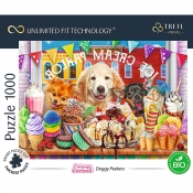 Trefl Prime UFT Puzzle 1000: Doggy Peekers (10699)
