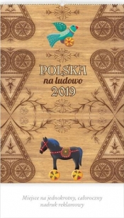 Kalendarz 2019 Reklamowy Polska na ludowo RW9