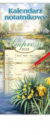Kalendarz 2012 WN01 Impresje kalendarz notatnikowy