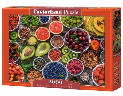 Puzzle 2000 Table Full of Superfood