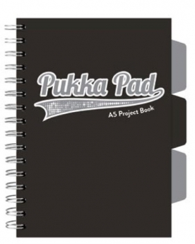 Kołozeszyt Pukka Pad Project Book A5 - Black Grey