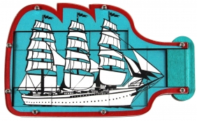 Ship in a Bottle - łamigłówka poziom 3/5 (109371) - Jean Constantin
