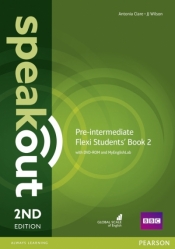 Speakout 2ed Pre-Intermediate Flexi 2 Coursebook with MyEnglishLab