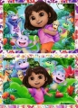 Puzzle dla dzieci 2D: Dora 2x24 elementy (12004199)