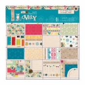Zestaw papierów 15,2X15,2 CM PAPERMANIA SEW LOVELY (32 kartki)