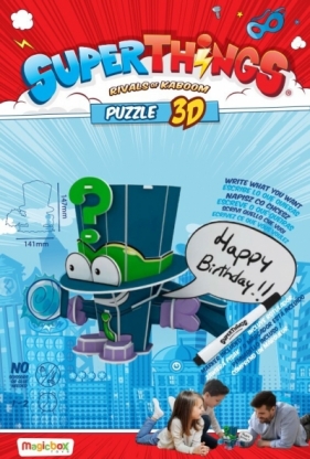 Puzzle 3D SuperThings Figurka (Enigma)