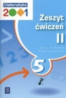 Matematyka 2001 Zeszyt ćwiczeń klasa 5 część 2. Szkoła podstawowa