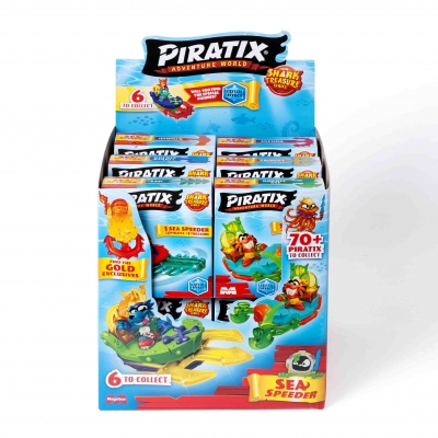 <img src='https://webimage.pl/pics/993/5/d8431618035993.jpg' style='height:440px' /> Piratix Shark Treasure Sea Speeder 1szt.mix