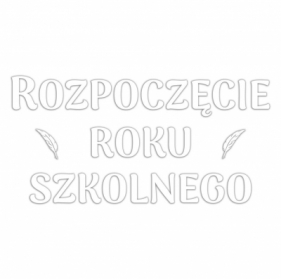 Dekoracje szkolne - Rozpoczęcie roku szkolnego