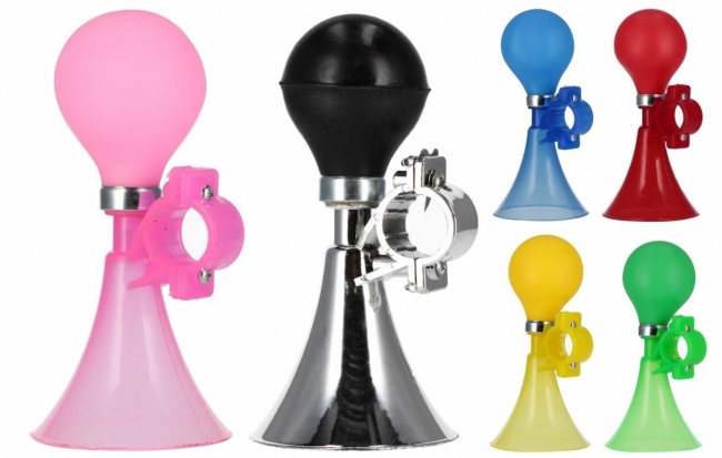 <img src='https://webimage.pl/pics/993/6/d5905523646993.jpg' style='height:440px' /> Trąbka do roweru 15cm mix