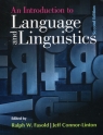 An Introduction to Language and Linguistics Fasold Ralph W., Connor-Linton Jeff