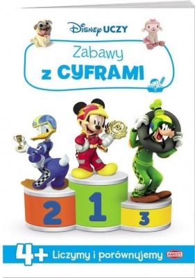 DISNEY UCZY. Junior. Zabawy z cyframi (UCL-1)