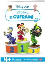 DISNEY UCZY. Junior. Zabawy z cyframi (UCL-1)
