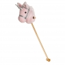 Koń jednorożec na kiju Hobby Horse różowy 100cm (T-TED-12599) od 3 lat