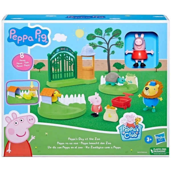 Zestaw figurek Świnka Peppa Wycieczka do ZOO (F6431)