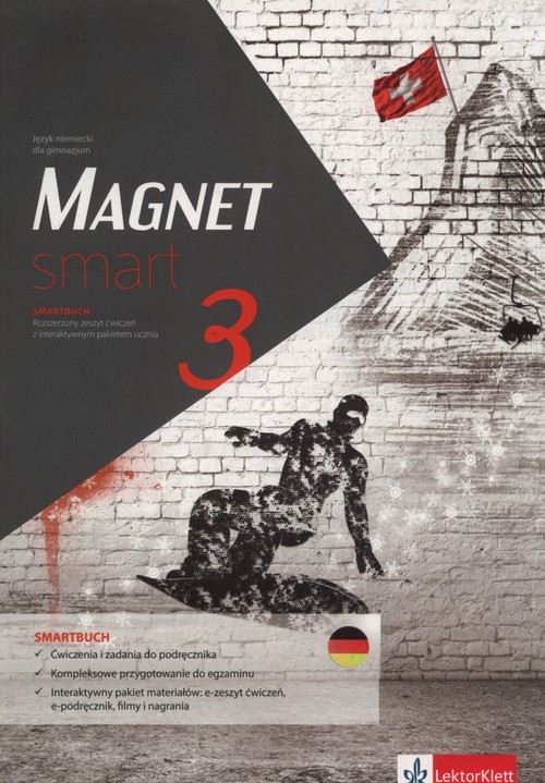 Magnet Smart 3. Smartbook Rozszerzony zeszyt ćwiczeń + DVD