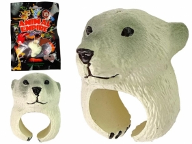 Pierścień na rękę edukacyjne zwierzęta Niedźwiedź