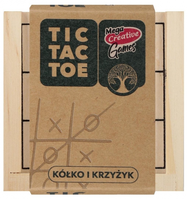 Kółko i krzyżyk - drewniane