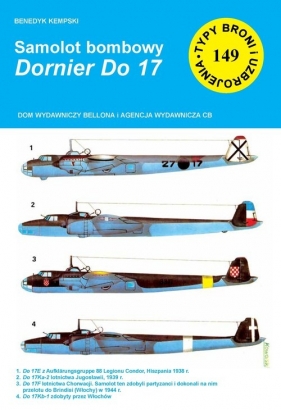 Samolot bombowy Dornier Do 17 - Benedykt Kempski