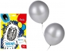 Balony srebrny (50szt) FIORELLO