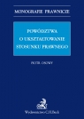 Powództwa o ukształtowanie stosunku prawnego