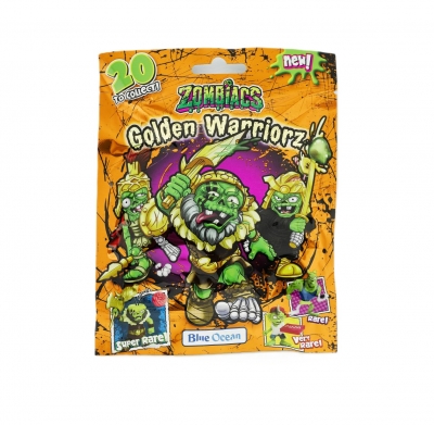 Figurka Zombiacs Golden Warriorz seria 2  saszetka 1szt.mix