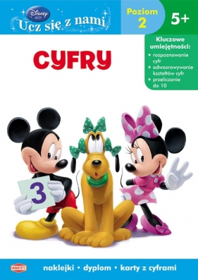 Disney Ucz się z nami. Cyfry Poziom 2