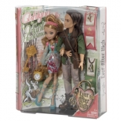 Ever After High dwupak lalek Ashlynn Ella i Hunter Huntsman (CBX80)