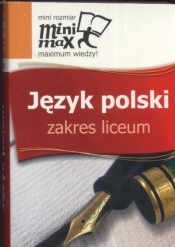 Minimax Język polski zakres liceum - Stopka Dorota , Nawrot Agnieszka