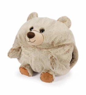 Poduszka miś i pluszowy ogrzewacz do dłoni