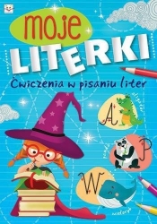 Moje literki Ćwiczenia w pisaniu liter - <br />
